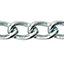 Diall Zinc-plated Steel Twist Signalling Chain, (L)2.5m (Dia)2mm