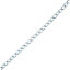 Diall Zinc-plated Steel Twist Signalling Chain, (L)2.5m (Dia)5mm