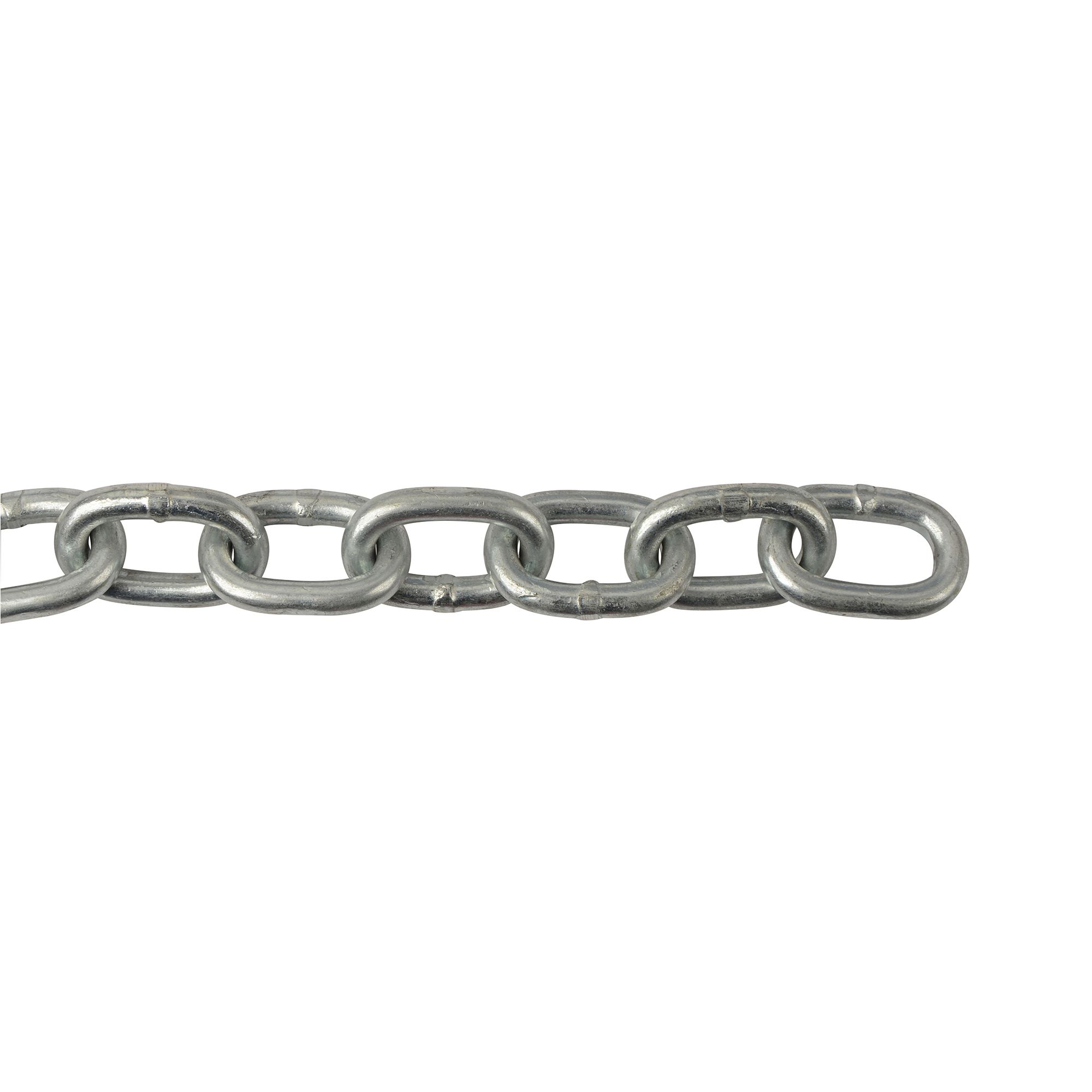 Diall Zinc-plated Steel Welded Chain, (L)12m (Dia)8mm