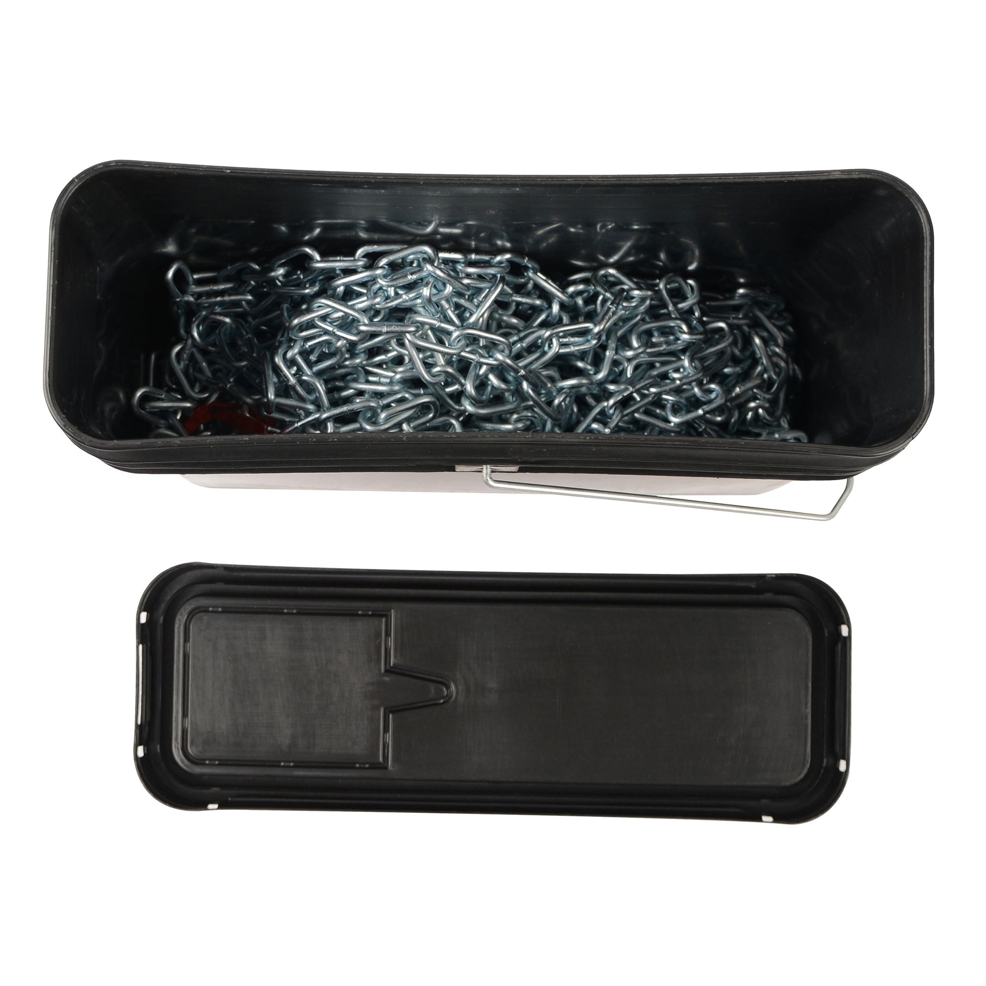 Diall Zinc-plated Steel Welded Chain, (L)12m (Dia)8mm