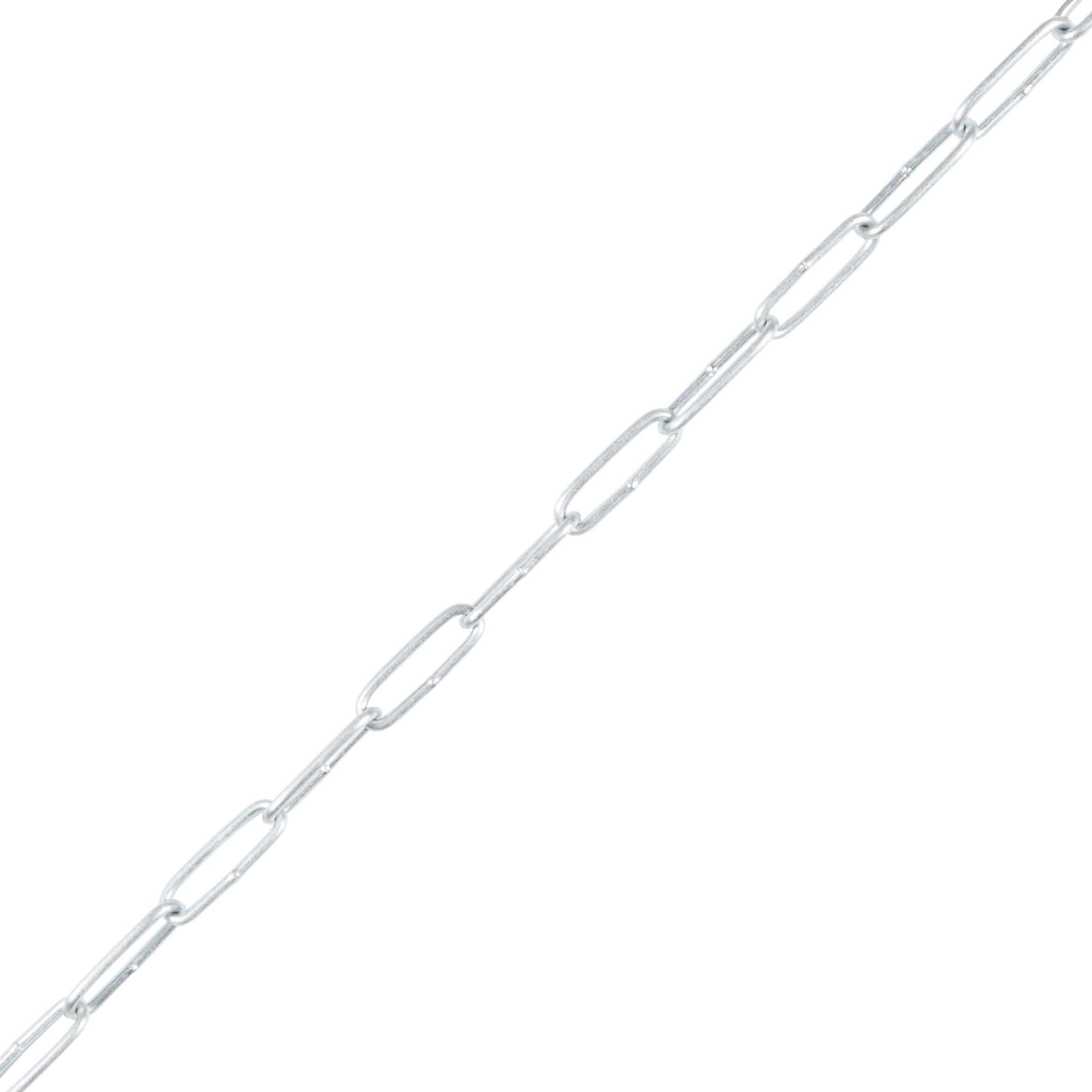 Diall Zinc-plated Steel Welded Chain, (L)2.5m (Dia)2mm