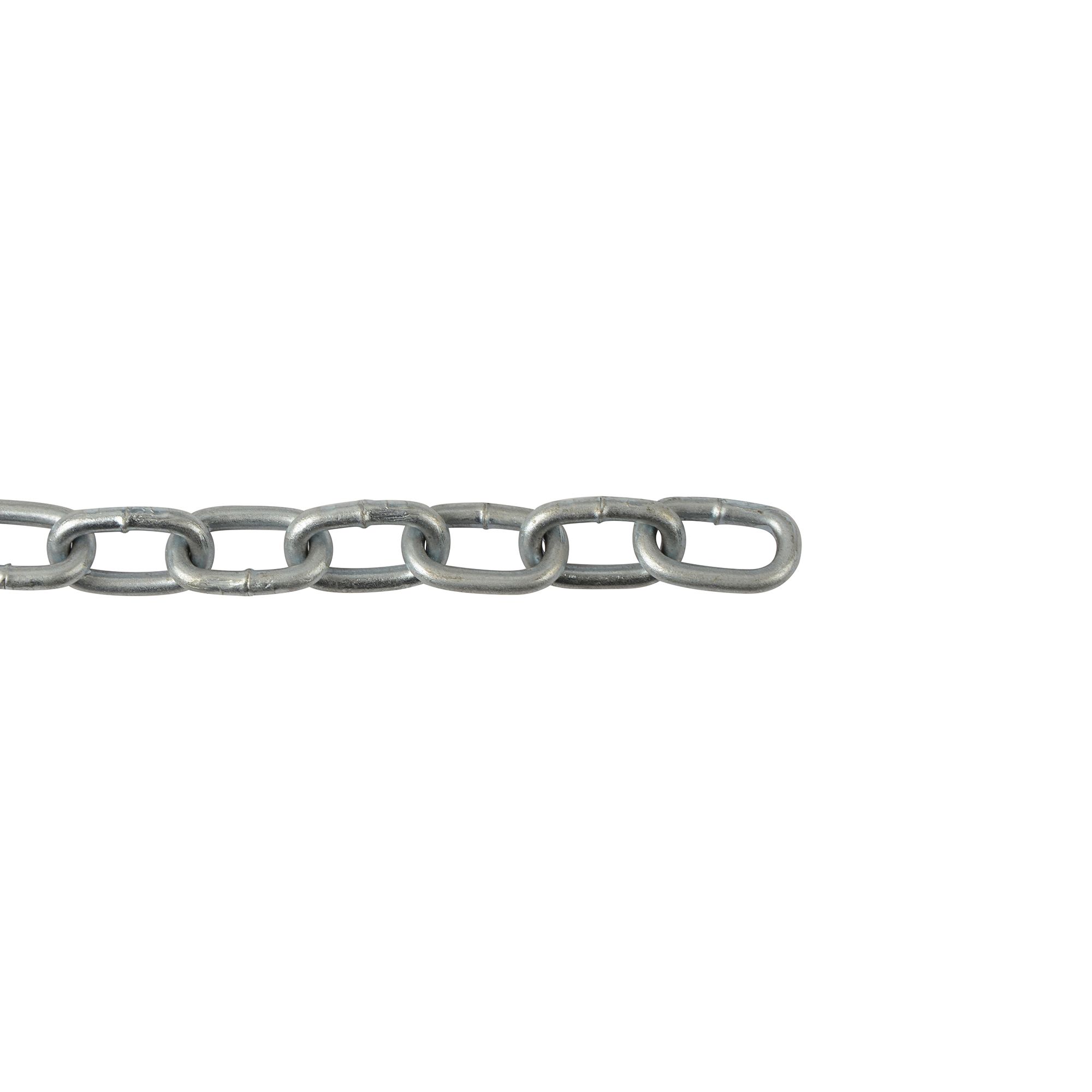Diall Zinc-plated Steel Welded Chain, (L)25m (Dia)4mm