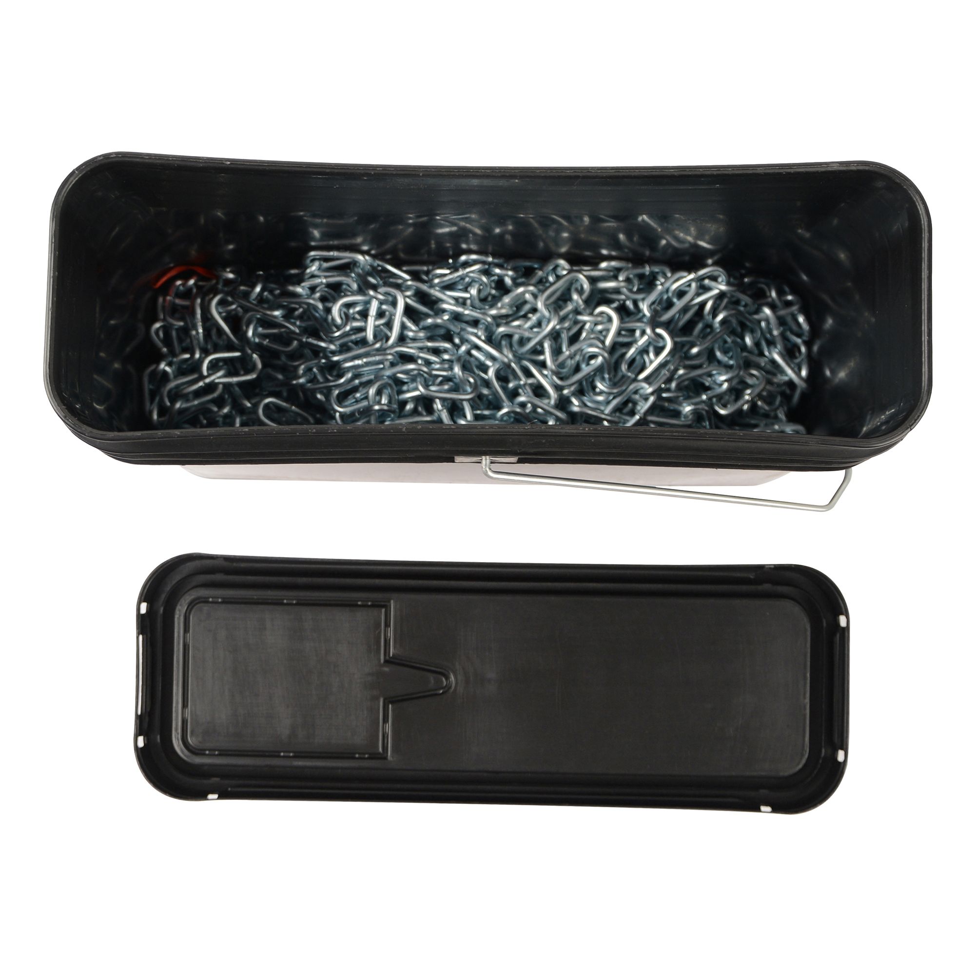 Diall Zinc-plated Steel Welded Chain, (L)25m (Dia)4mm