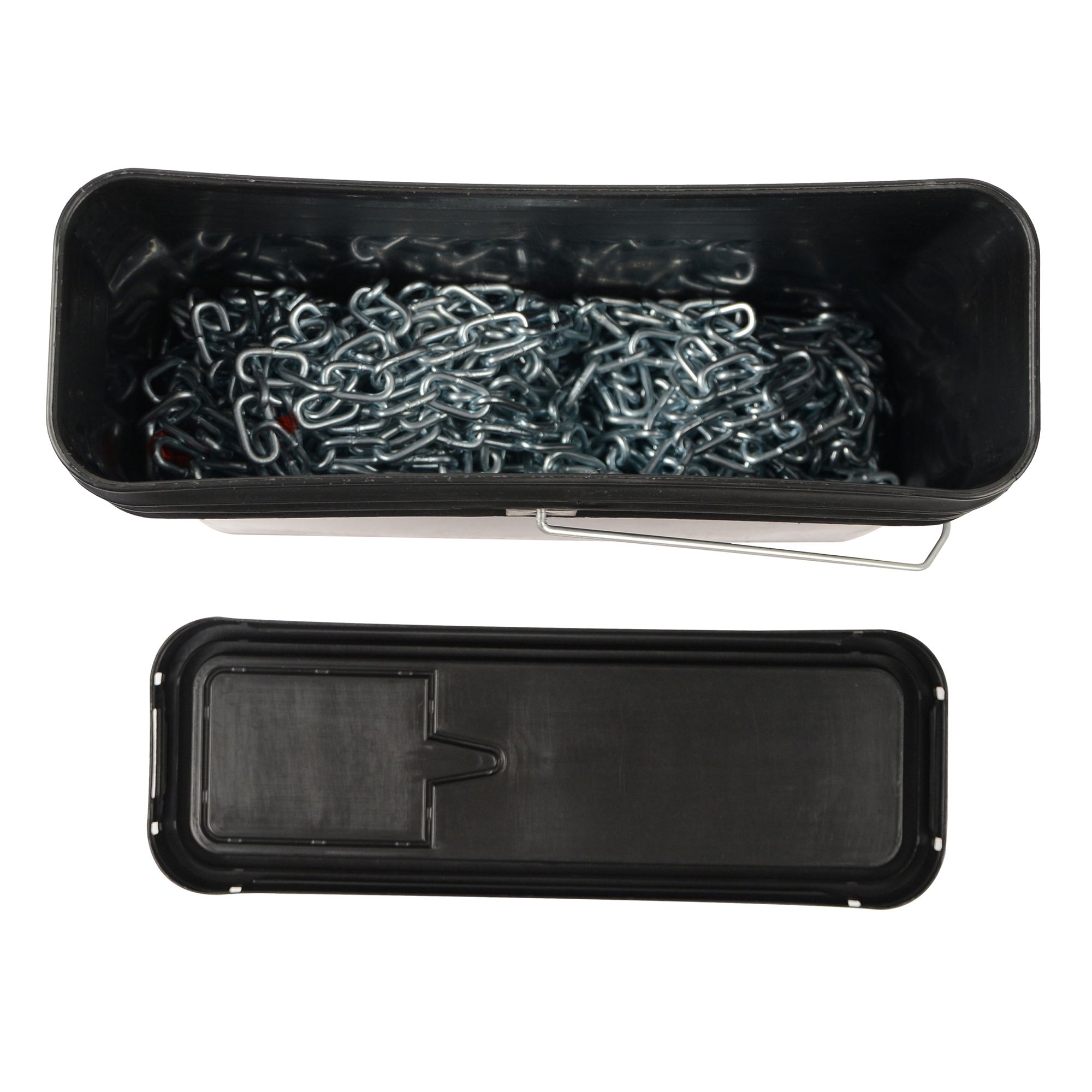 Diall Zinc-plated Steel Welded Chain, (L)25m (Dia)4mm