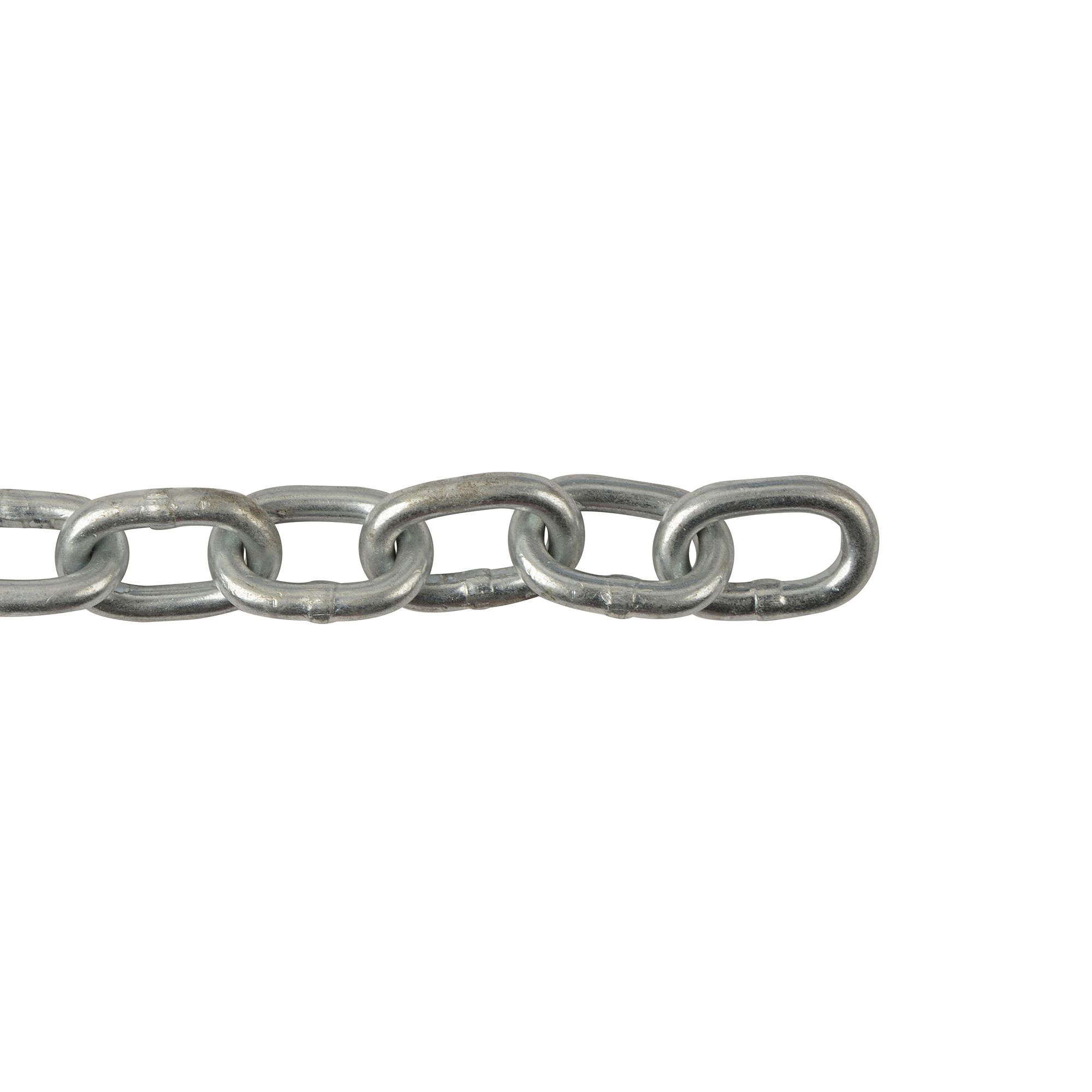 Diall Zinc-plated Steel Welded Chain, (L)25m (Dia)6mm