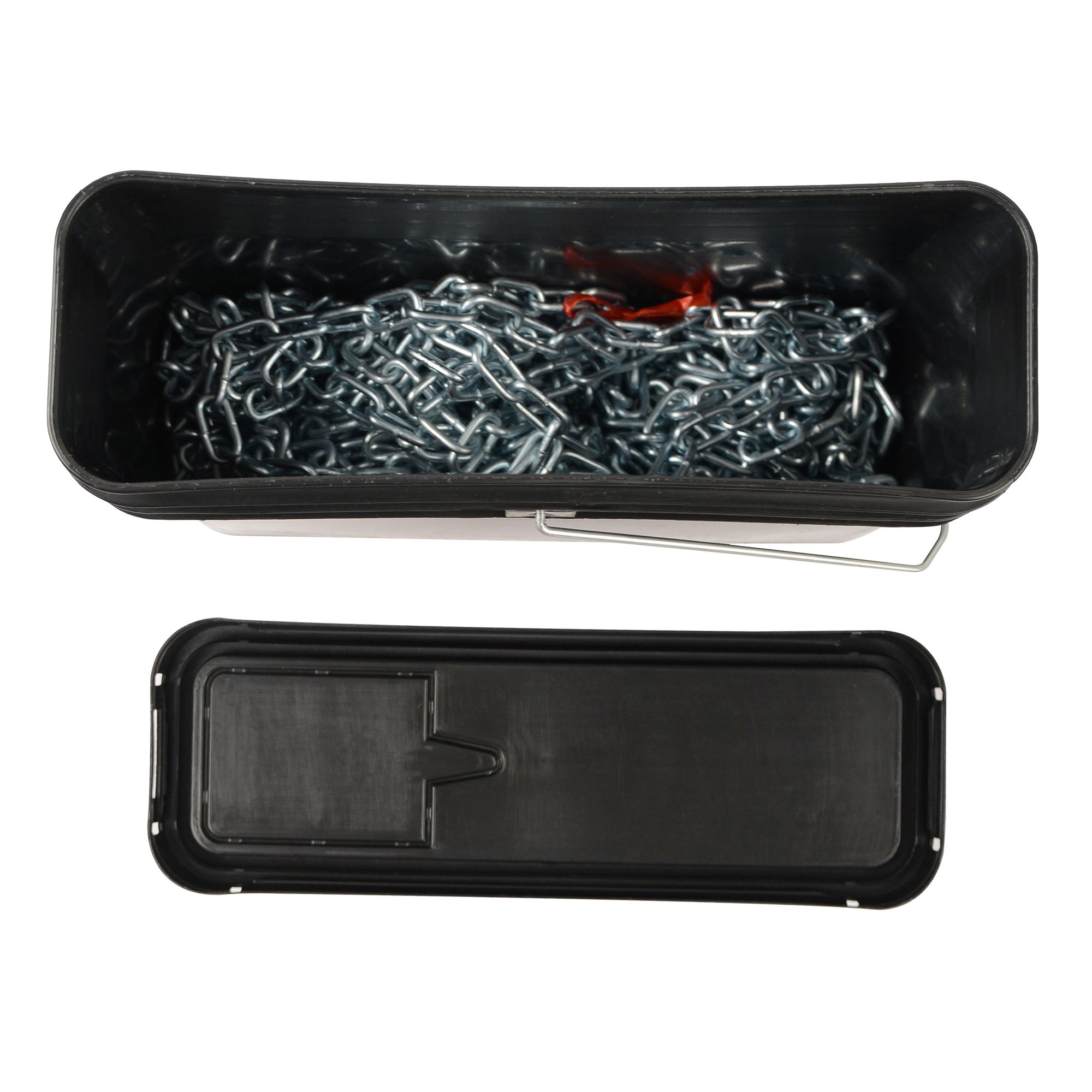 Diall Zinc-plated Steel Welded Chain, (L)25m (Dia)6mm