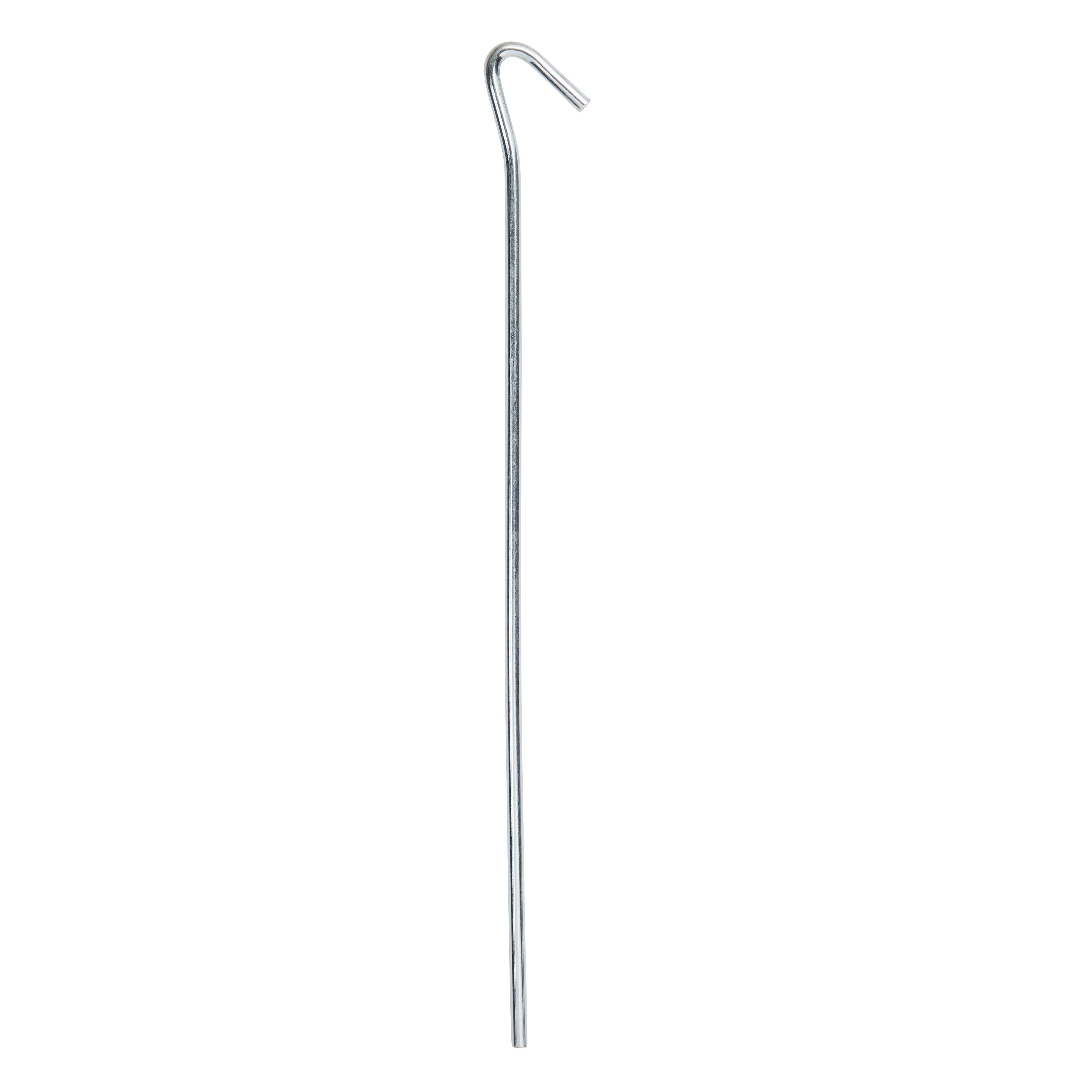 Diall Zinc-plated Steel Wire peg (L)240mm, Pack of 5