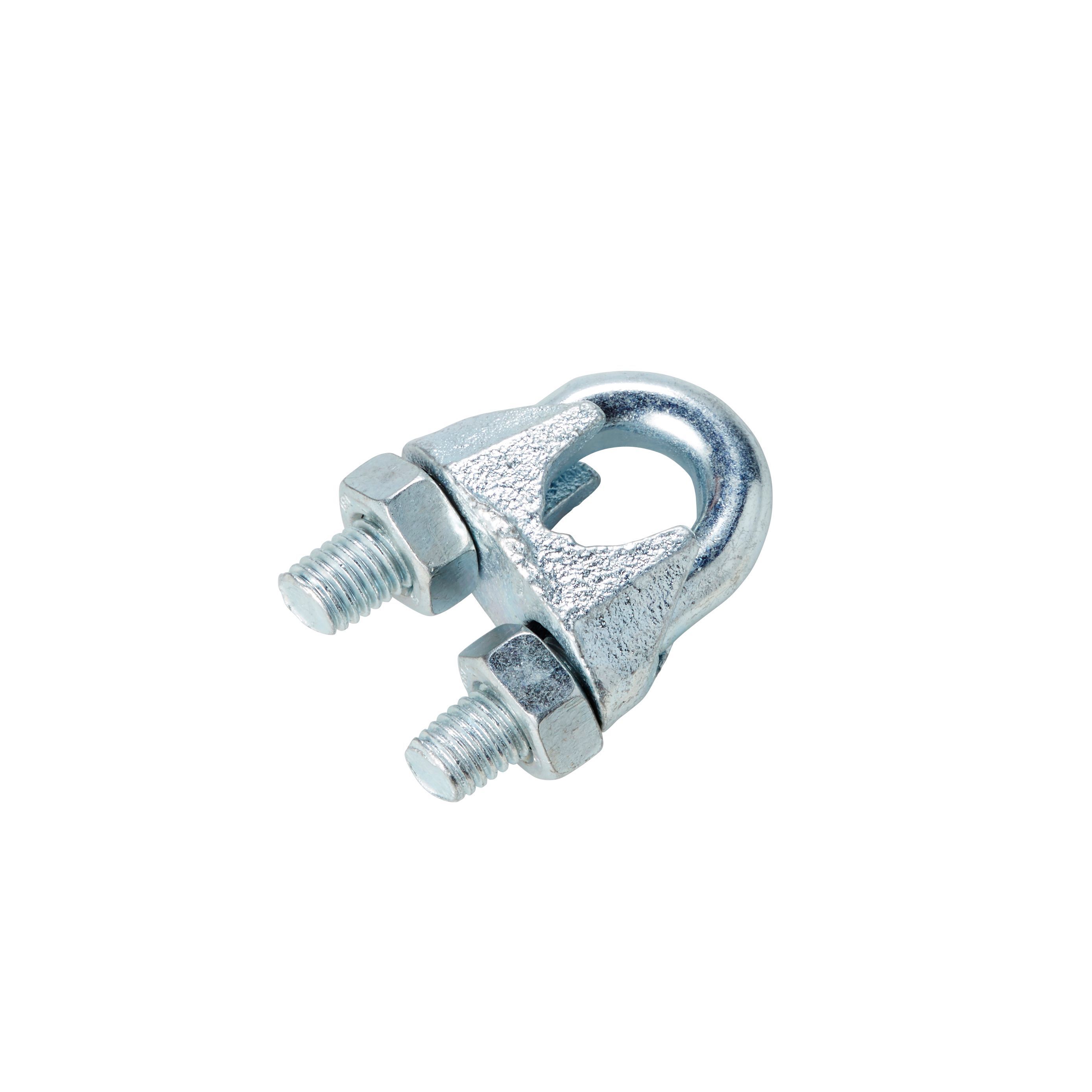 Diall Zinc-plated Wire rope clamp (L)90mm