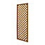 Diamond lattice Dip treated Trellis panel (W)1.83m (H)0.61m, Pack of 5