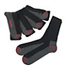 Dickies Black Socks Size 7-11, 5 Pairs