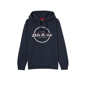 Dickies Towson Navy Blue Men's Hoodie Large
