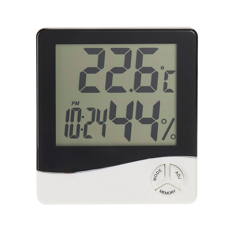 G017 Digital Thermometer Wireless Indoor & Outdoor Temperature Monitor GAOAG Round Thermometer 