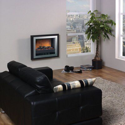 Dimplex Bizet Chrome effect Electric Fire