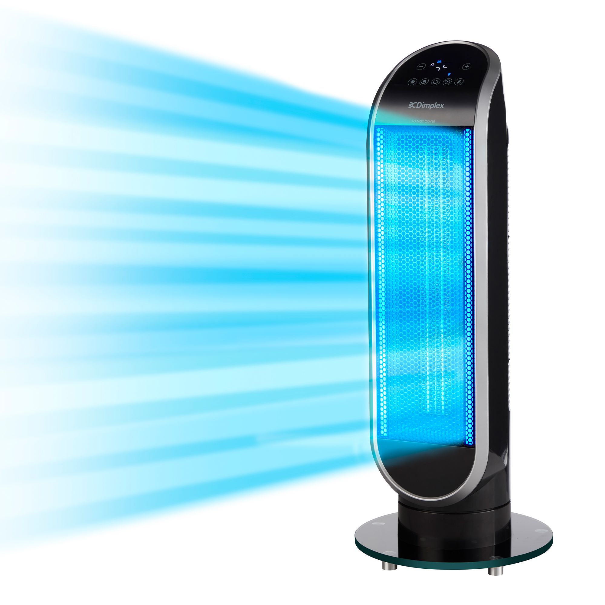 Dimplex Hot & Cold Black 230V Tower fan