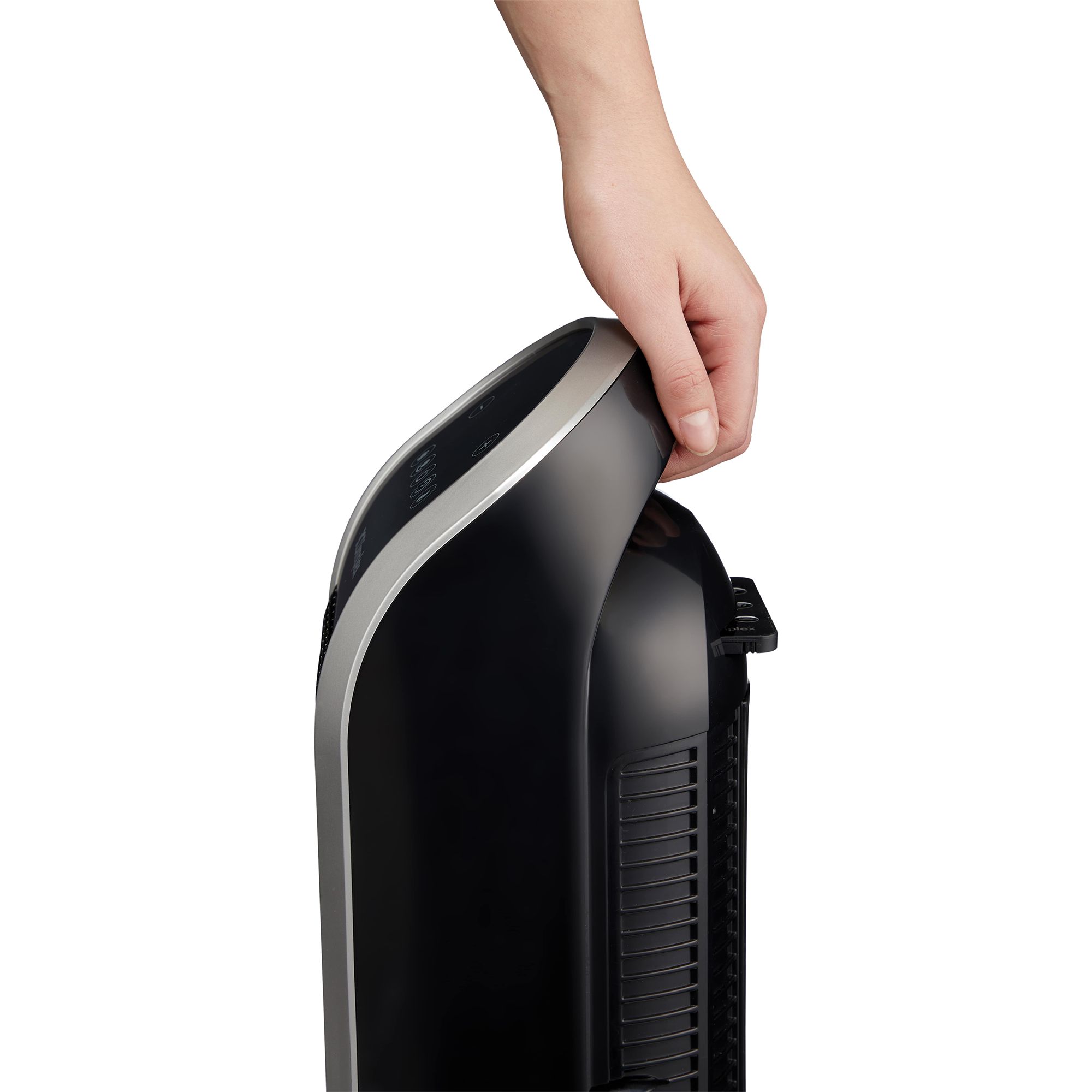Dimplex Hot u0026 Cold Black Tower fan | DIY at Bu0026Q