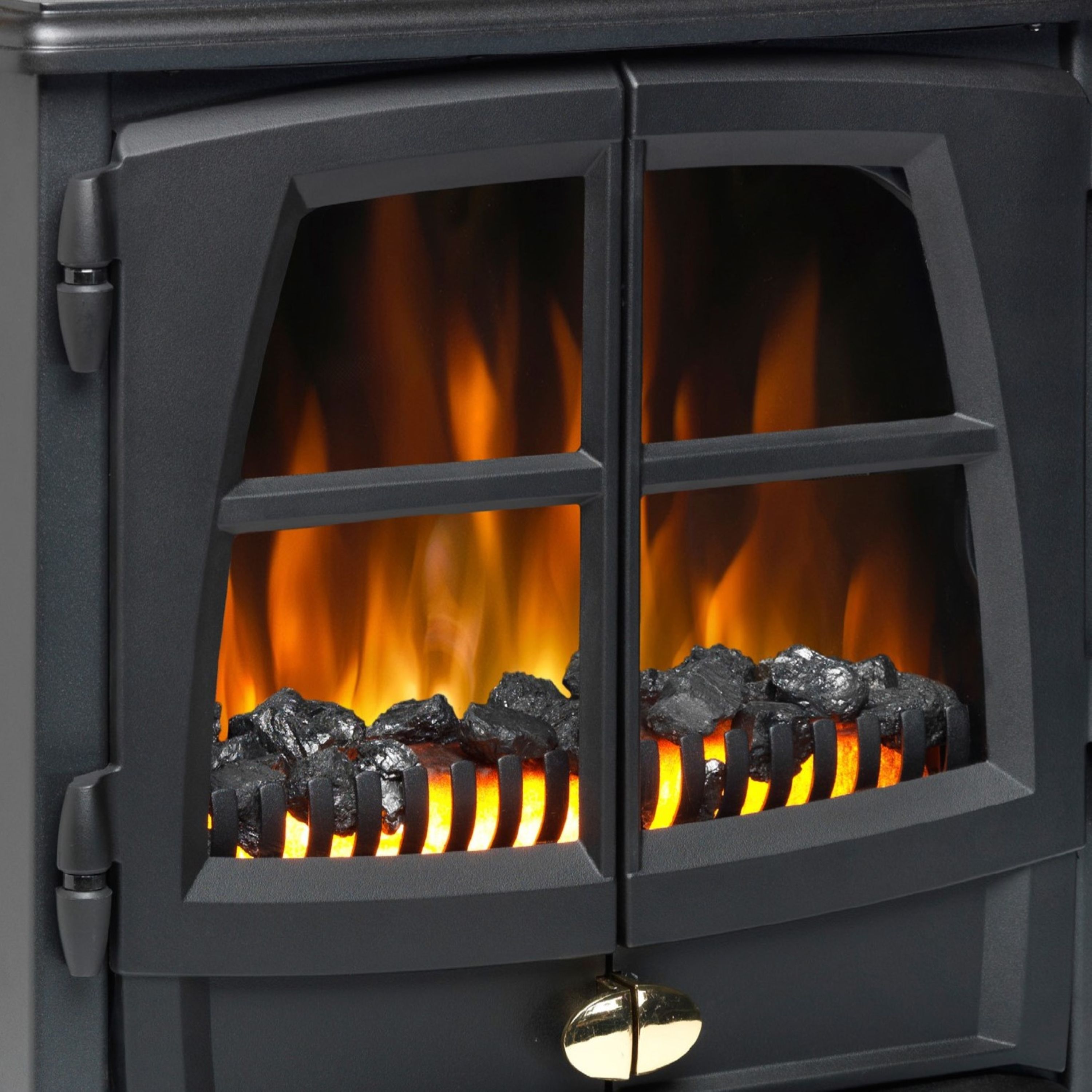 Dimplex Jazz 2kW Black Electric Stove (H)597mm (W)510mm | DIY at B&Q