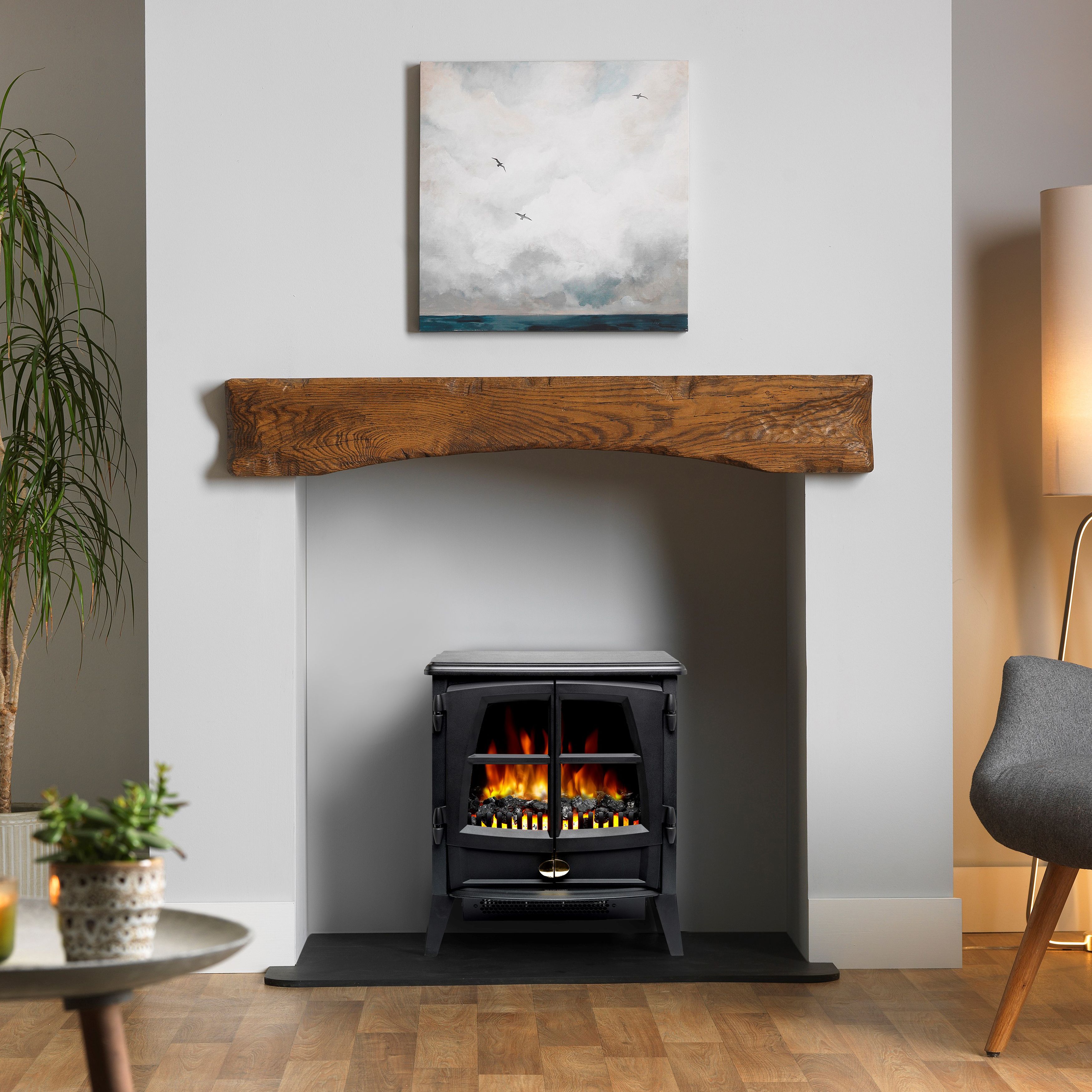 Dimplex Jazz 2kW Black Electric Stove | DIY at Bu0026Q