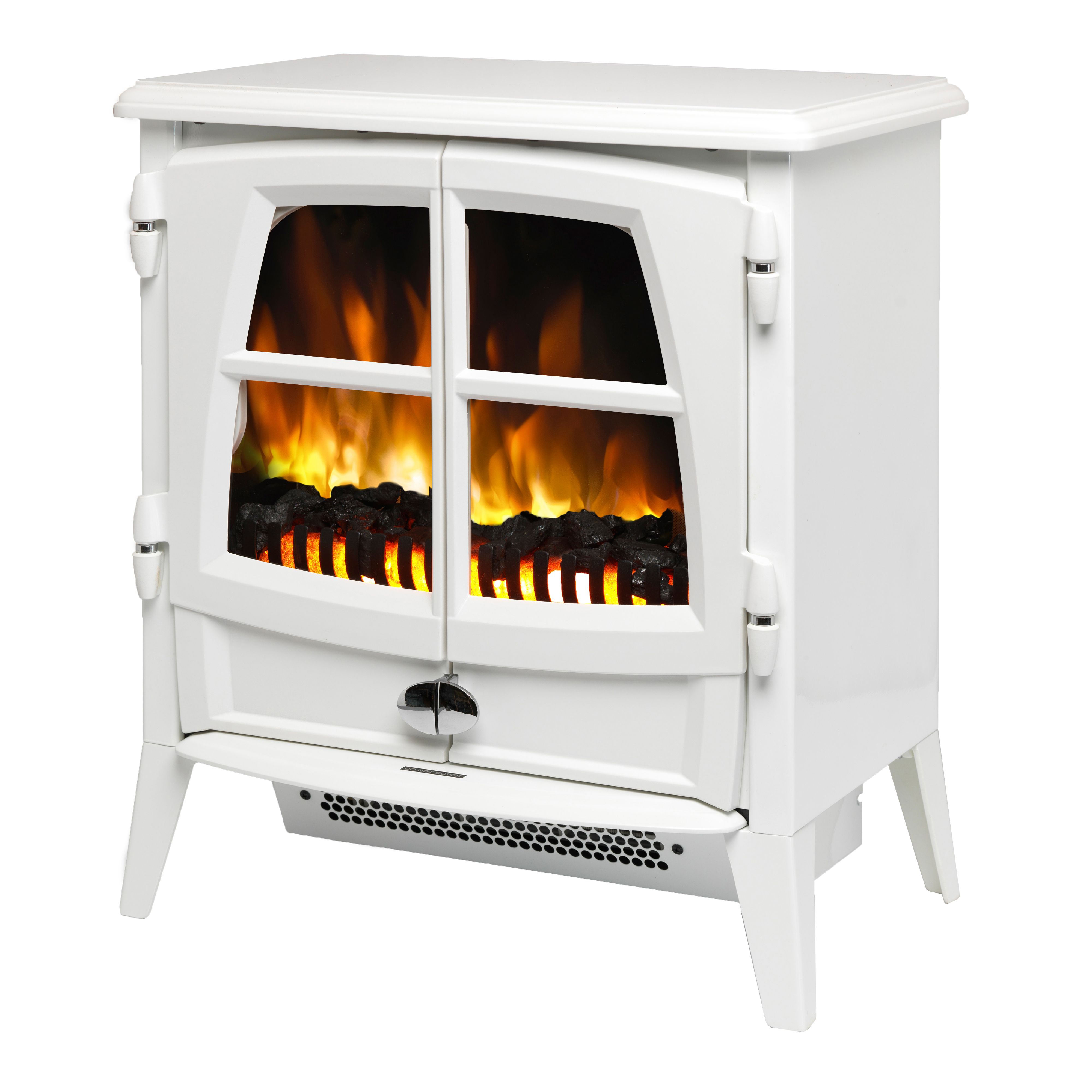 Dimplex Jazz 2kW White Electric Stove (H)597mm (W)510mm