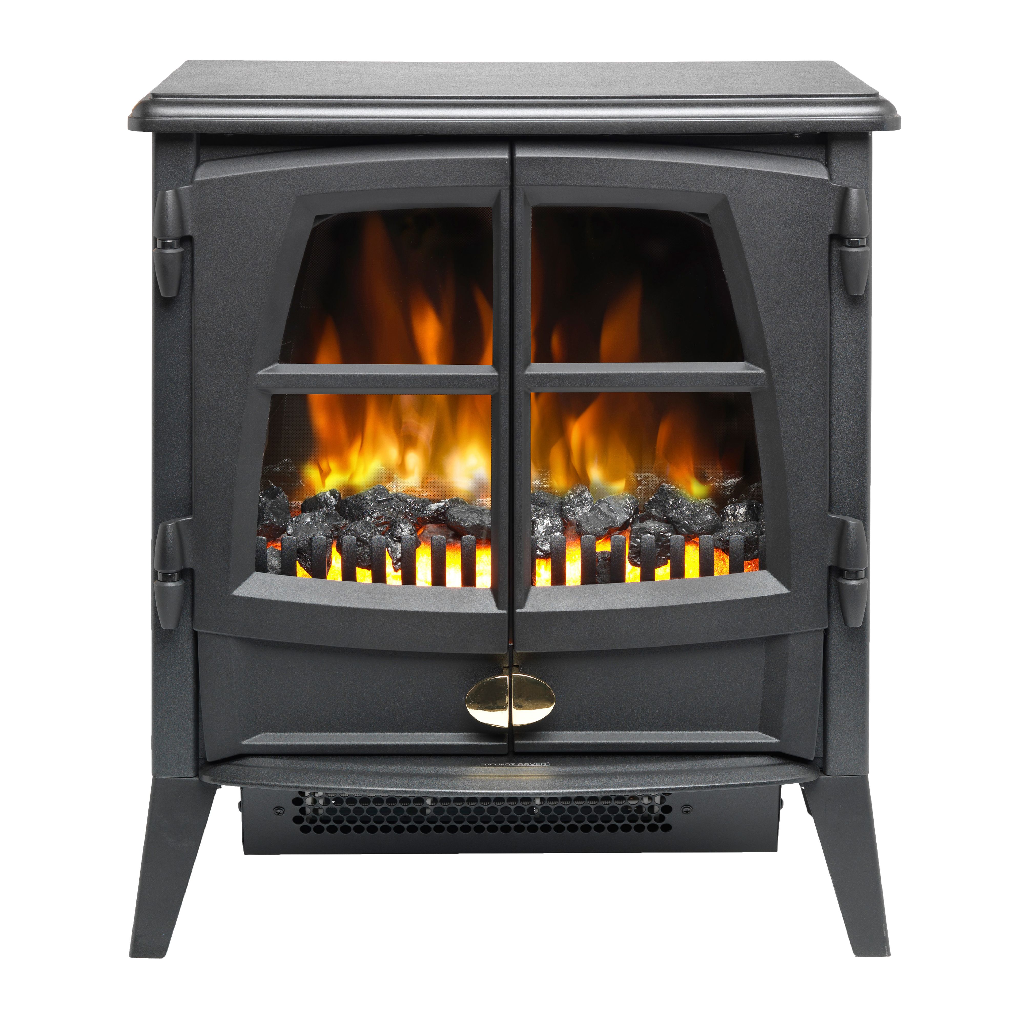 Dimplex Jazz 2W Black Electric Stove (H)597mm (W)510mm