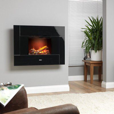Dimplex Opti-myst 2kW Black Electric Fire | DIY at Bu0026Q