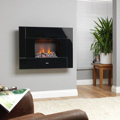 Dimplex Opti-myst Black Electric Fire RTOPW20 | DIY at Bu0026Q