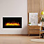 Dimplex Prism 34 1.1kW Gloss Black Glass effect Electric Fire