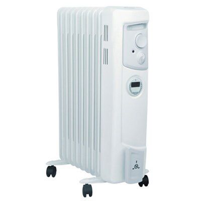 Dimplex White Oil-filled radiator