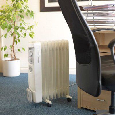Dimplex White Oil-filled radiator