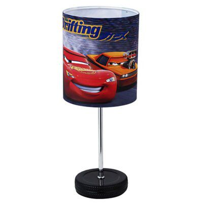 Disney Cars Printed Multicolour Halogen Table lamp