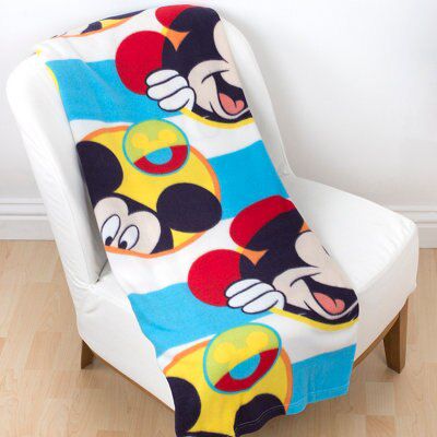 Disney Mickey Mouse Multicolour Fleece Blanket