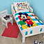 Disney Mickey Mouse Multicolour Junior Bedding set