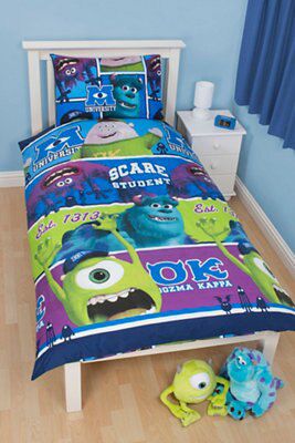 Monsters inc shop crib set