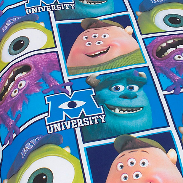 Disney Monsters Inc University, Monsters Inc Twin Bedding Set