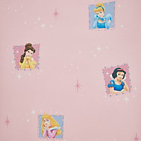 Disney Multicolour Princess Smooth Wallpaper