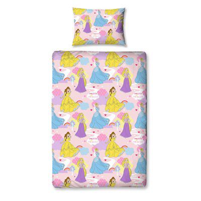 Disney Princess enchanting Multicolour Single Bedding set