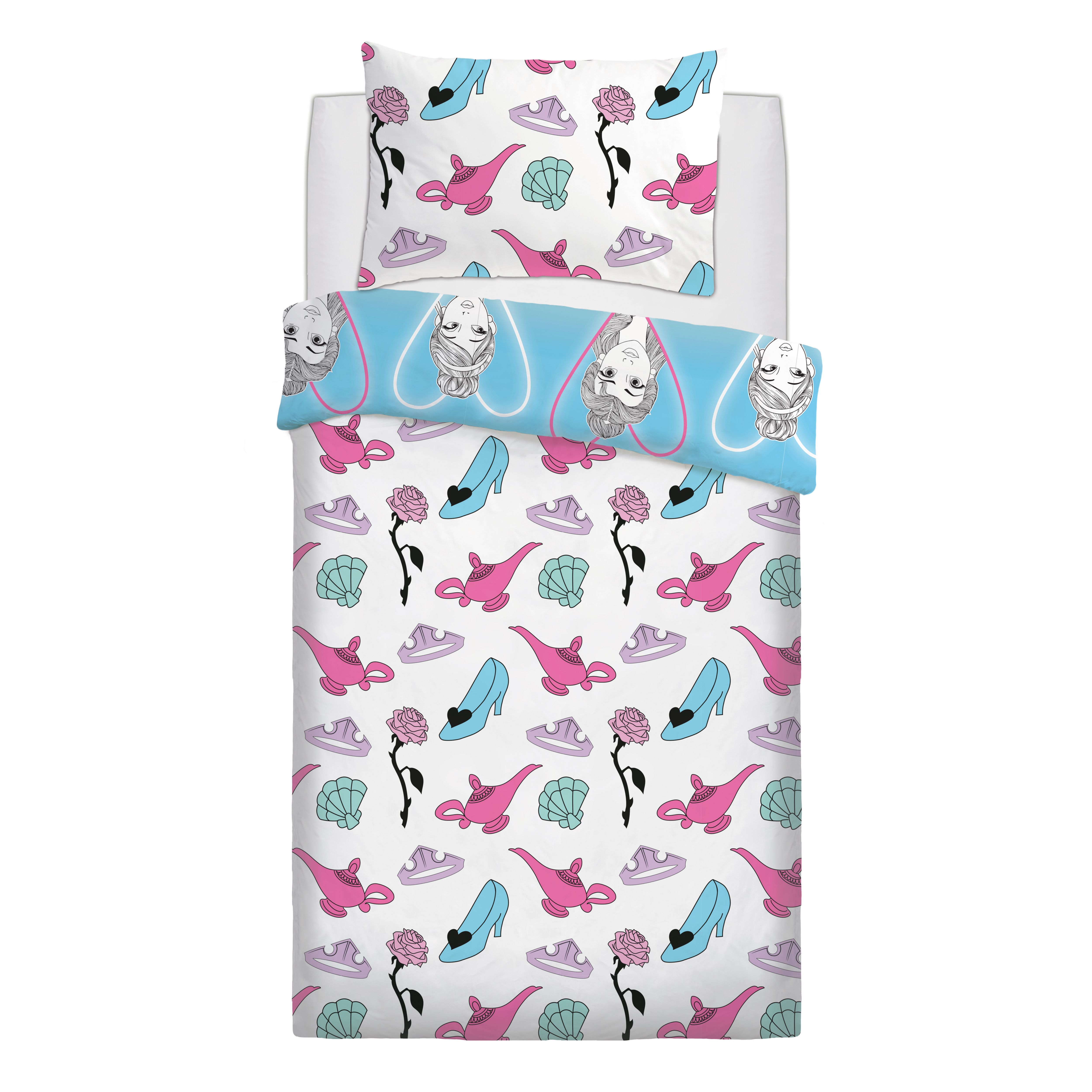 Disney Princess Nap queen Single Bedding set