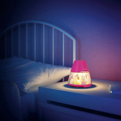 Disney Princess Pink Princess LED Projector & night light