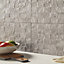 Diverso squares Rock Matt Stone effect Ceramic Tile, Pack of 6, (L)598mm (W)298mm