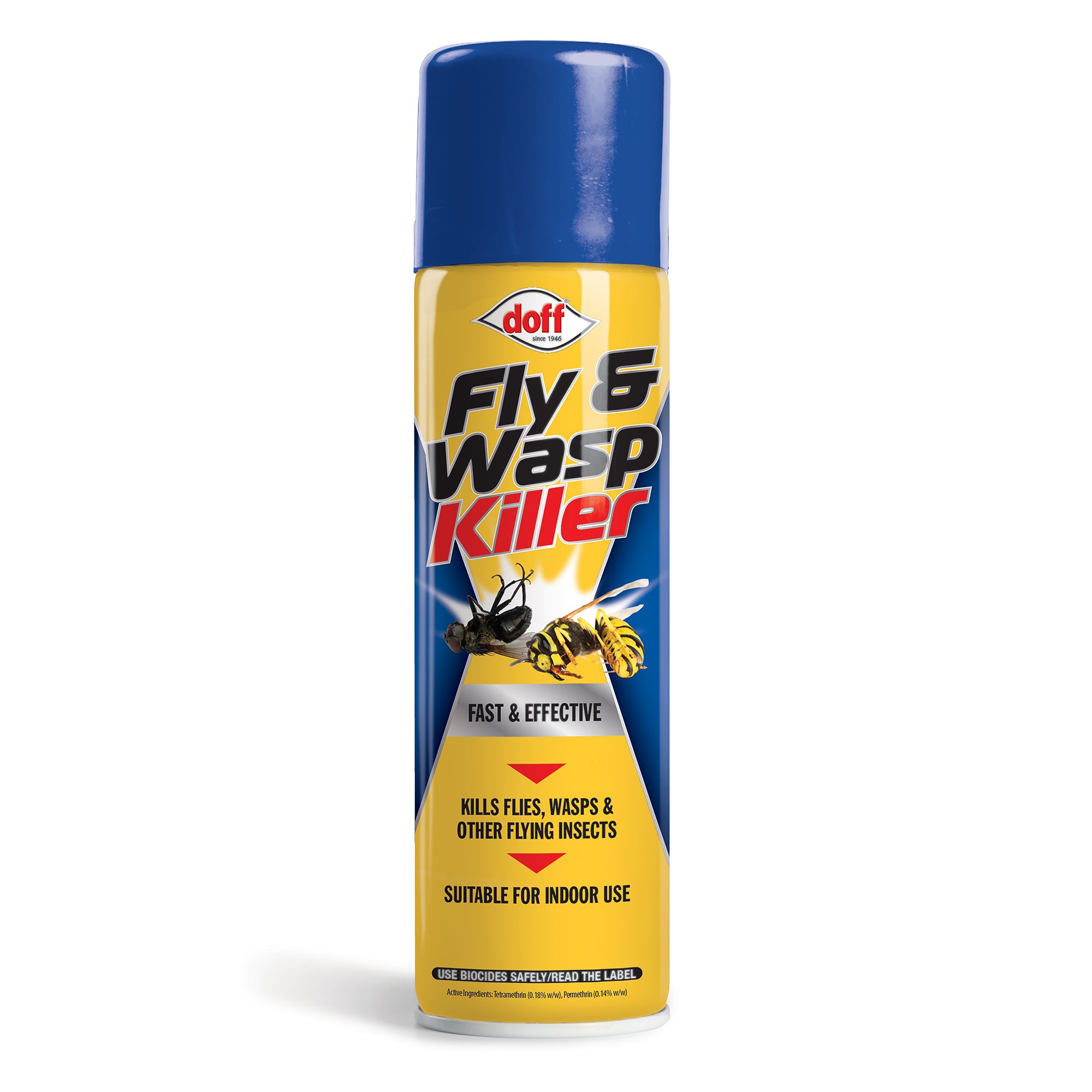 Doff Flying insects Fly & wasp killer aerosol, 300ml