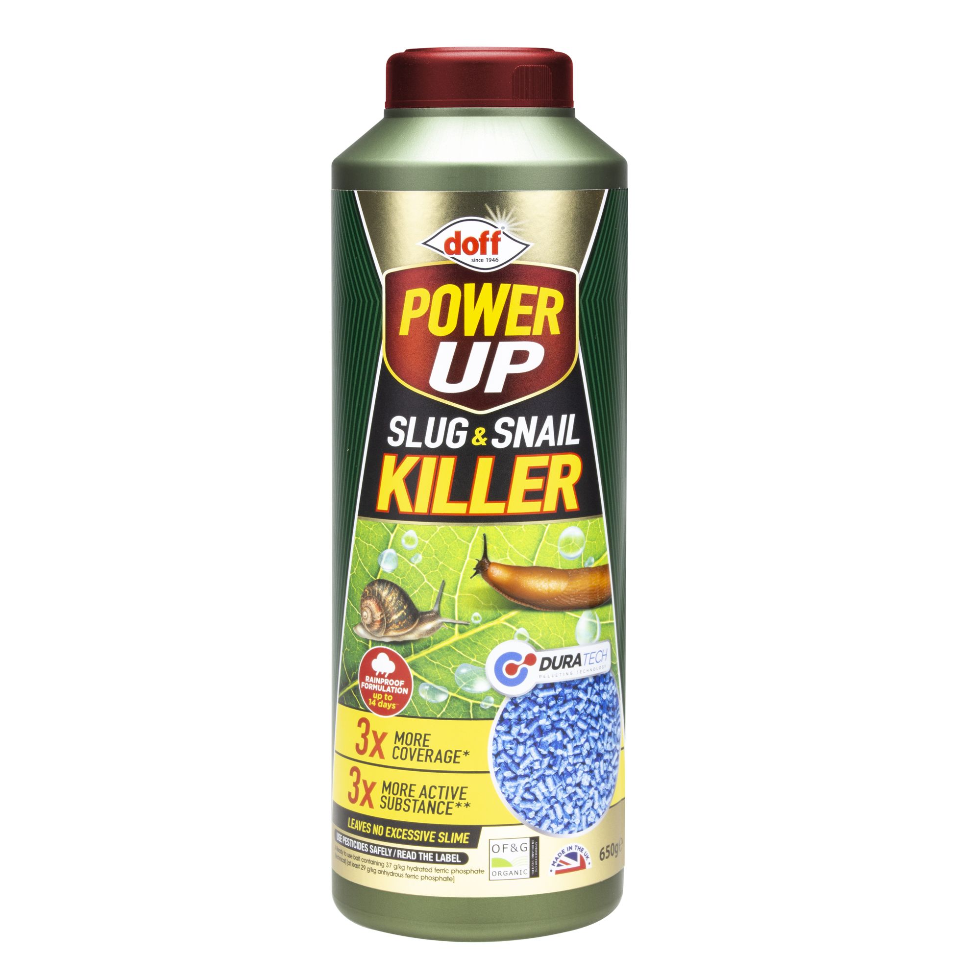 Doff Power Up Control of Slugs & Snails Pest spray, 0.65L