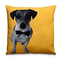 Dog Yellow Cushion
