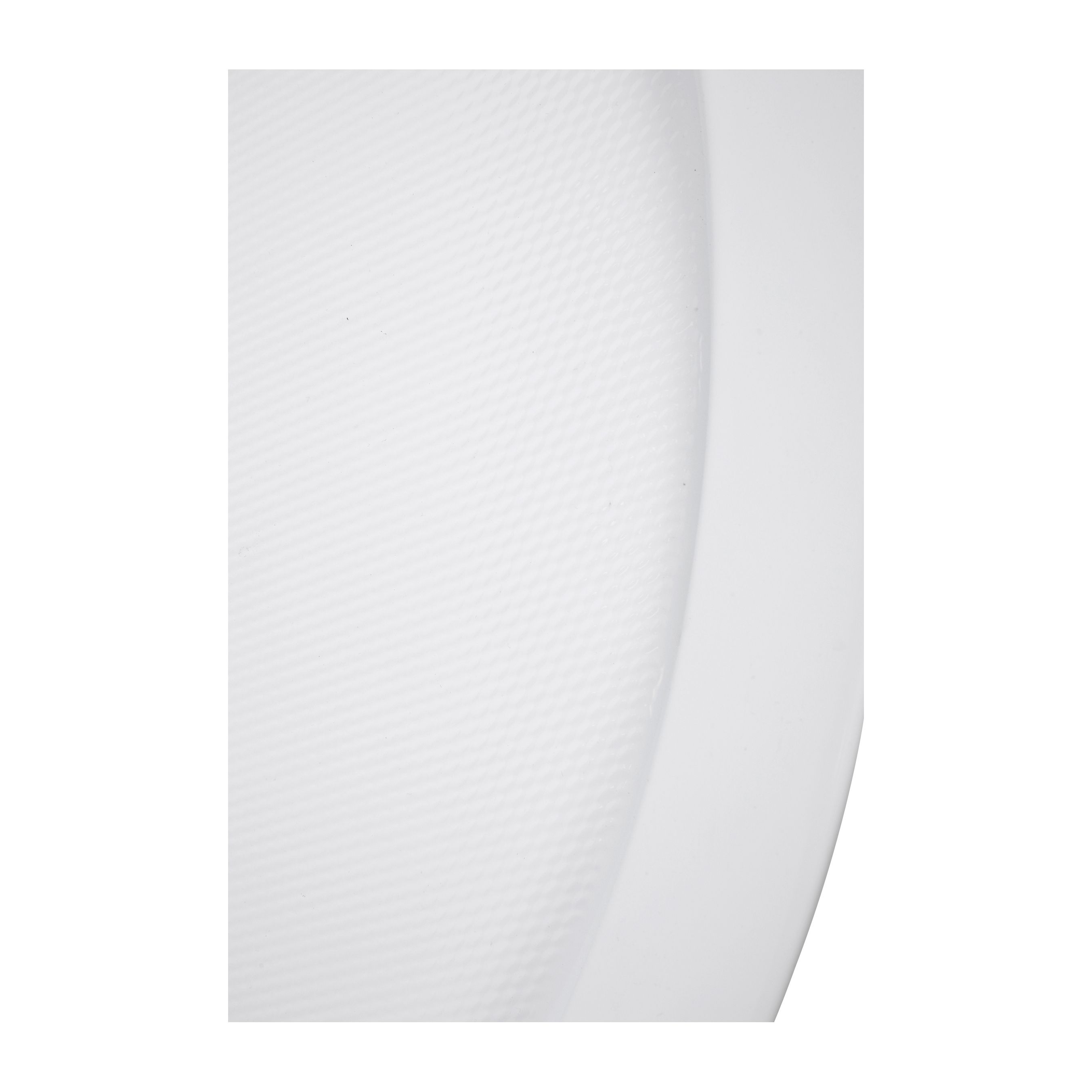 Dommel Gloss White Quadrant Corner drain Shower tray (L)800mm (W)800mm (H) 150mm