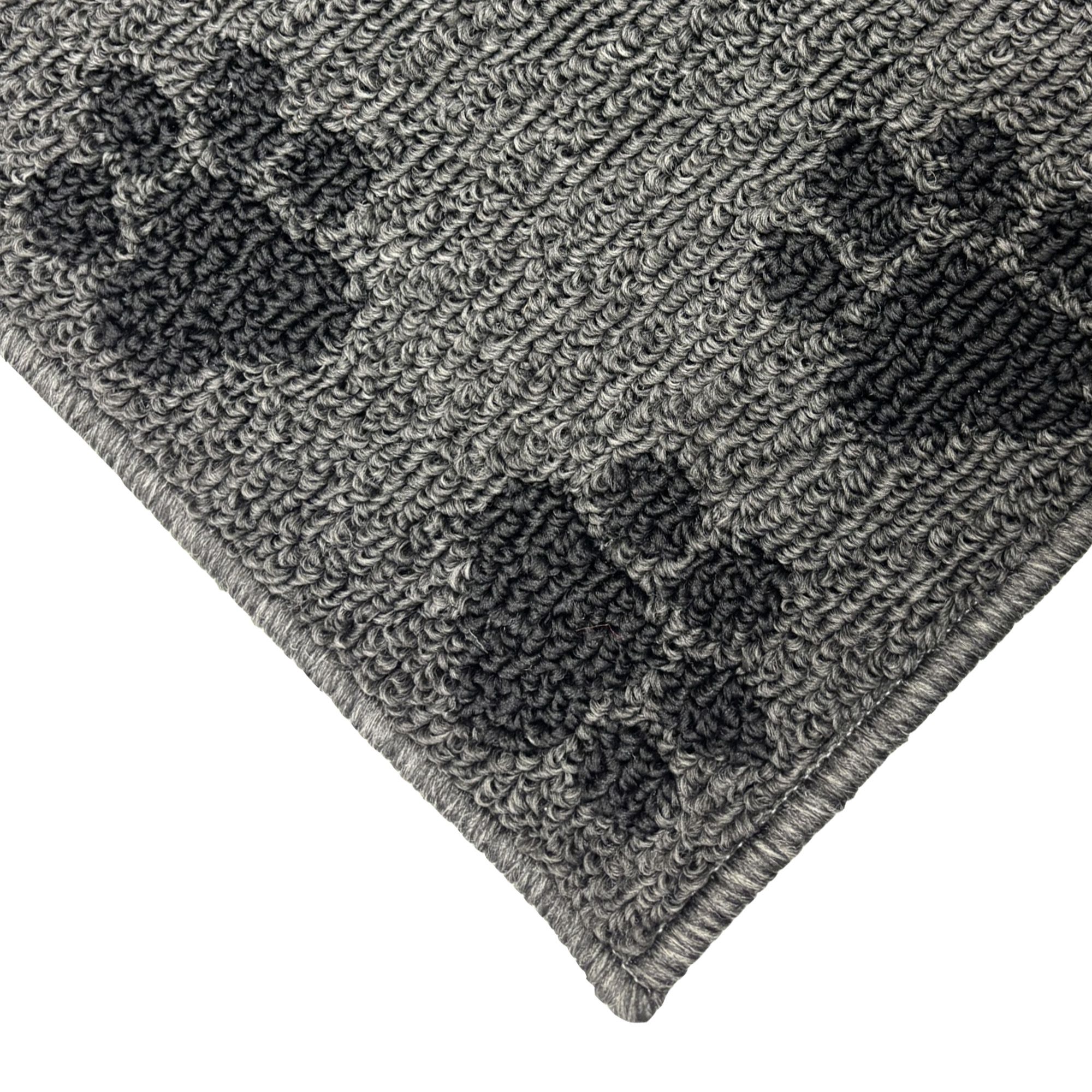 Doormat Grey Clean Paws Rectangular Door mat, 75cm x 44cm