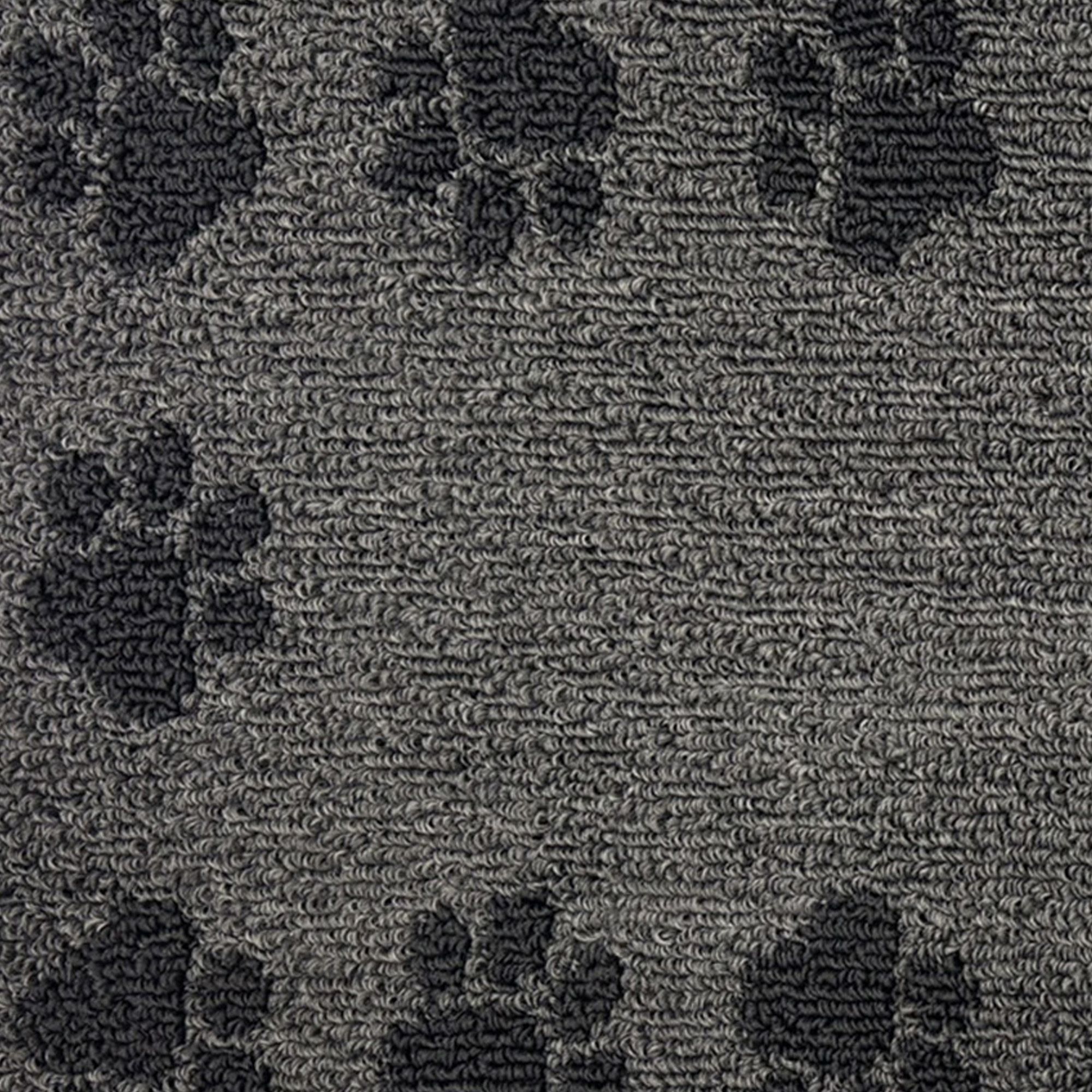 Doormat Grey Clean Paws Rectangular Door mat, 75cm x 44cm