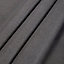 Doroto Grey Plain Lined Eyelet Curtains (W)117cm (L)137cm, Pair