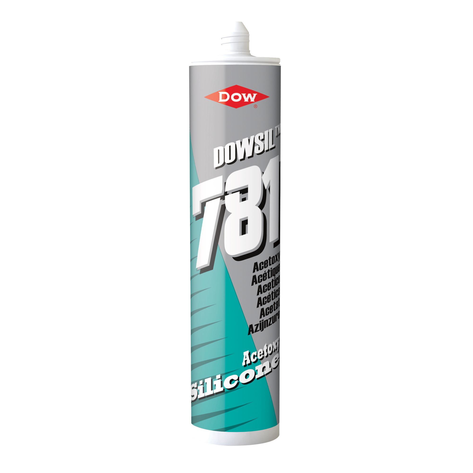 Dow 781 Acetoxy White Silicone-based General-purpose Sealant, 310ml
