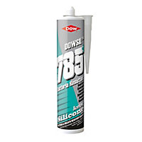 Dow 785+ Mould resistant Clear Sanitary sealant, 310ml