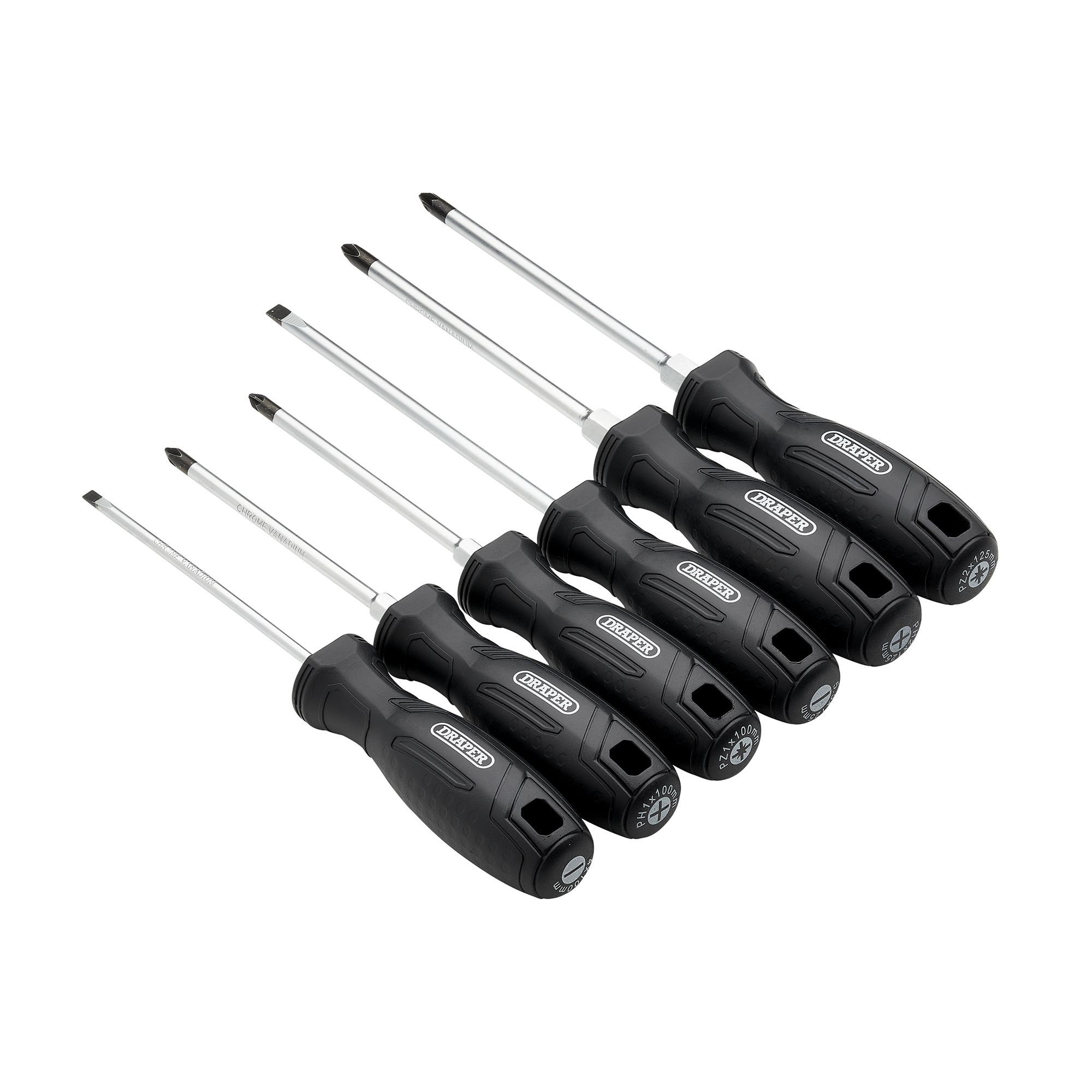 Draper Tools Standard Mixed Screwdriver set (6 piece) - 13582