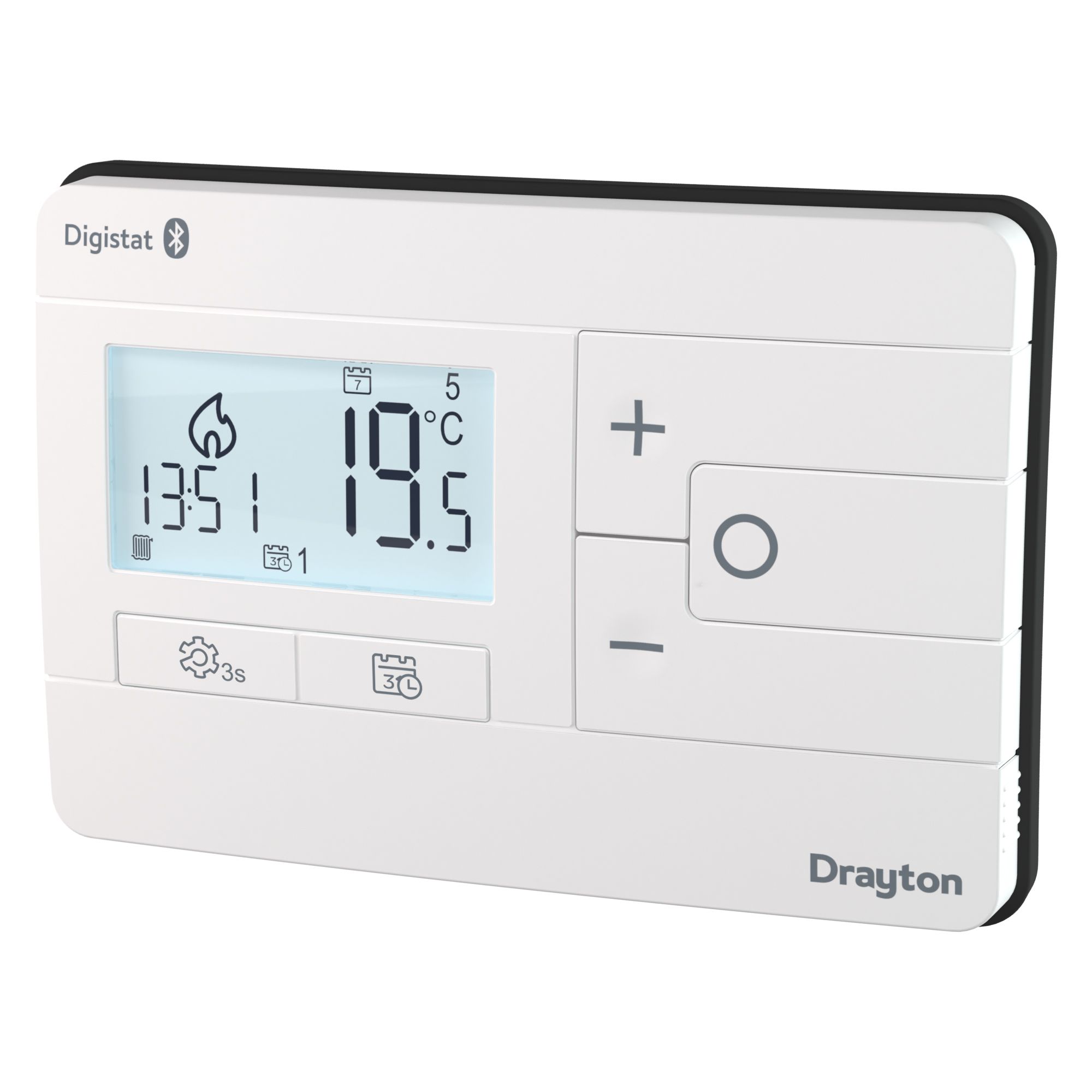 Drayton Digistat 2290M App controlled Thermostat, White