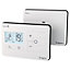 Drayton Digistat RF901 App controlled Thermostat, White